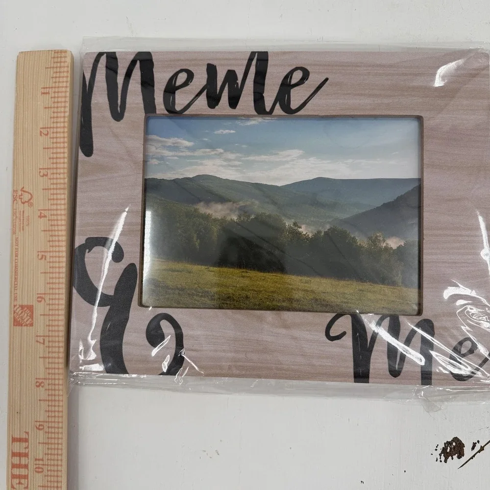 Meme & Me Picture Frame‎ 4x6 Photo Free Standing Decor Grandma